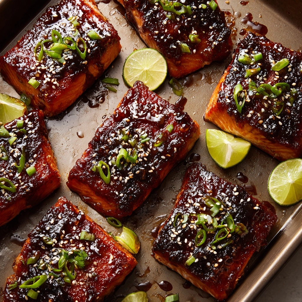 Honey Garlic Salmon Bites Recipe - Recipe Image