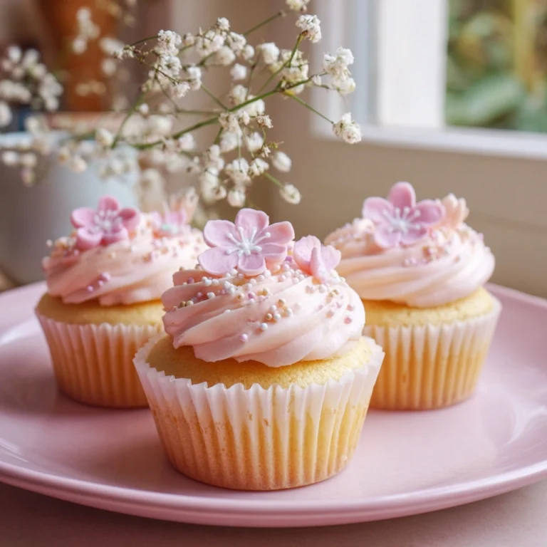 Cherry Blossom Cupcakes Recipe