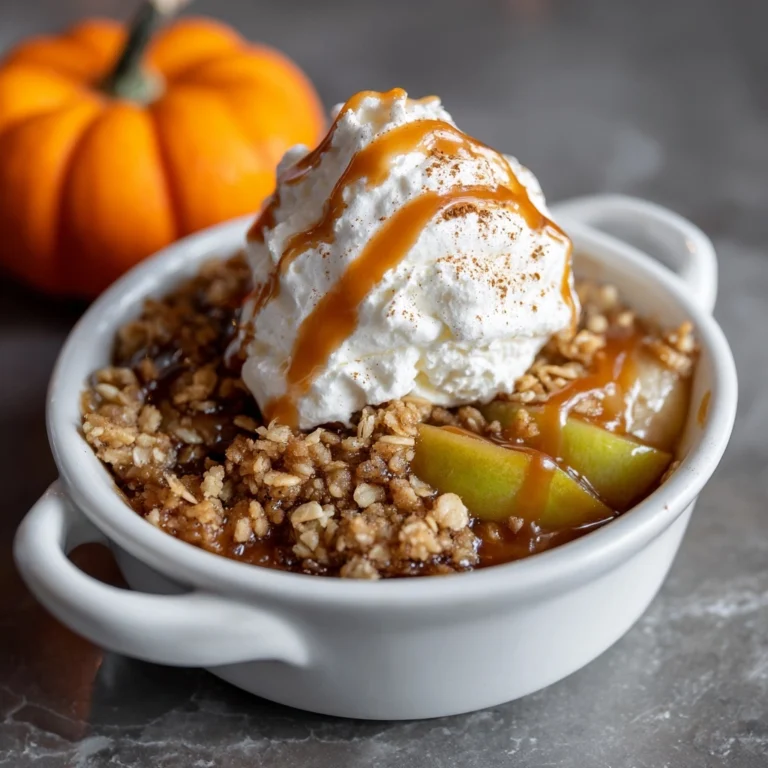 Pumpkin Spice Apple Crisp Recipe