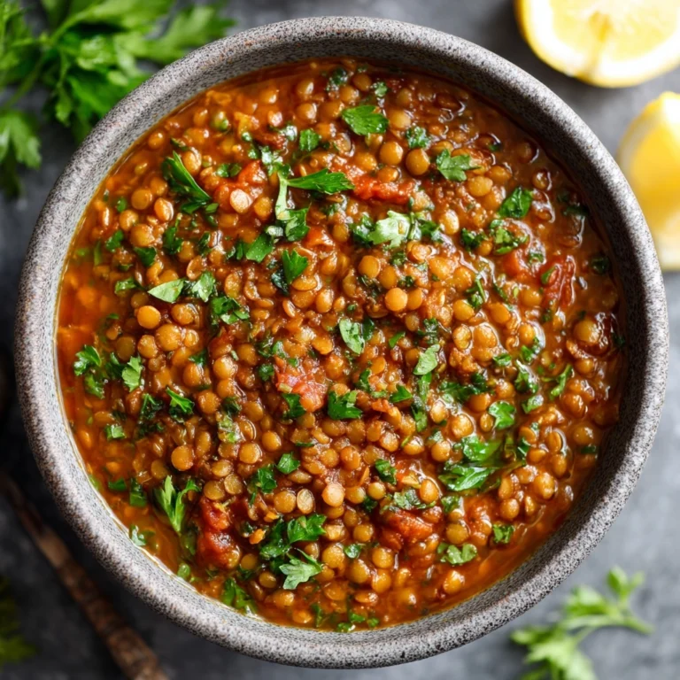 Easy Healthy Lentil Curry Recipe