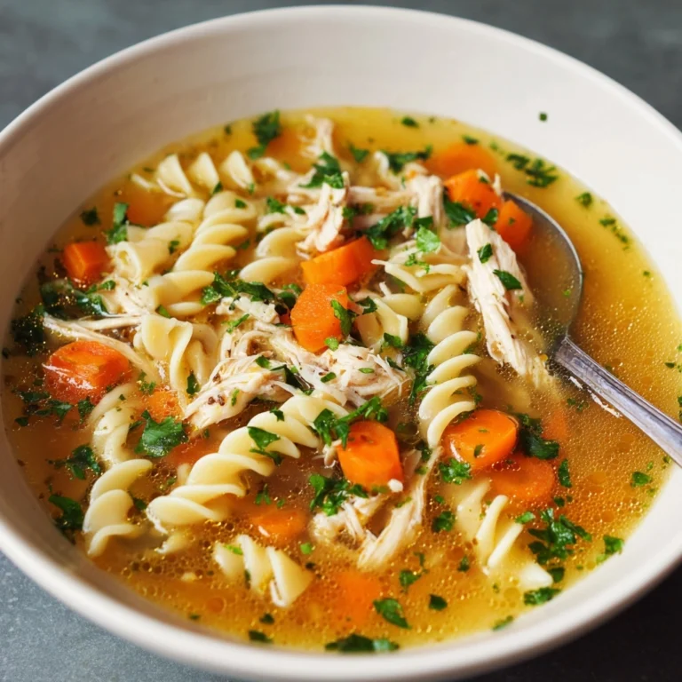 Classic Chicken Noodle Soup Recipe