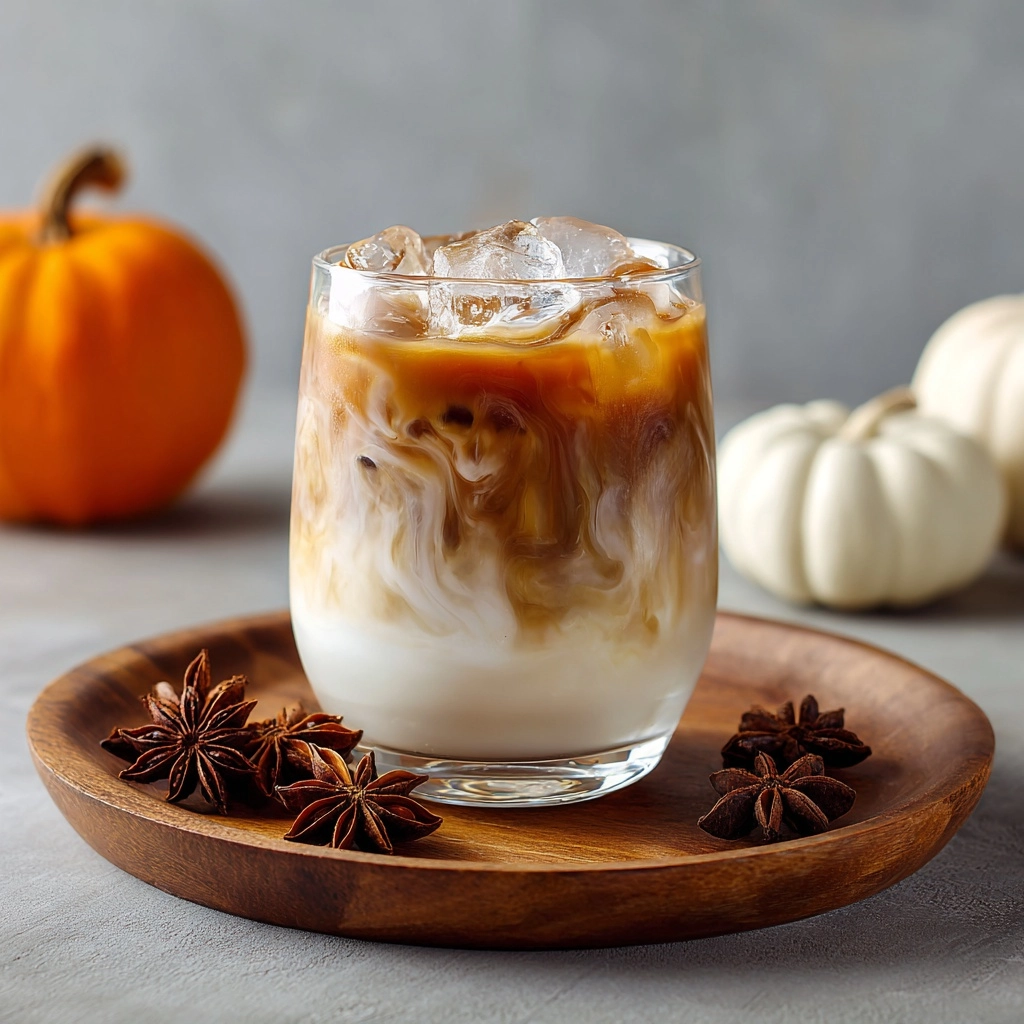 Iced Pumpkin Cream Chai Tea Latte Recipe - Recipe Image
