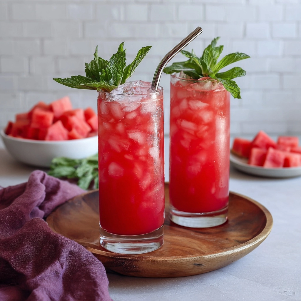 Watermelon Water Recipe - Recipe Image