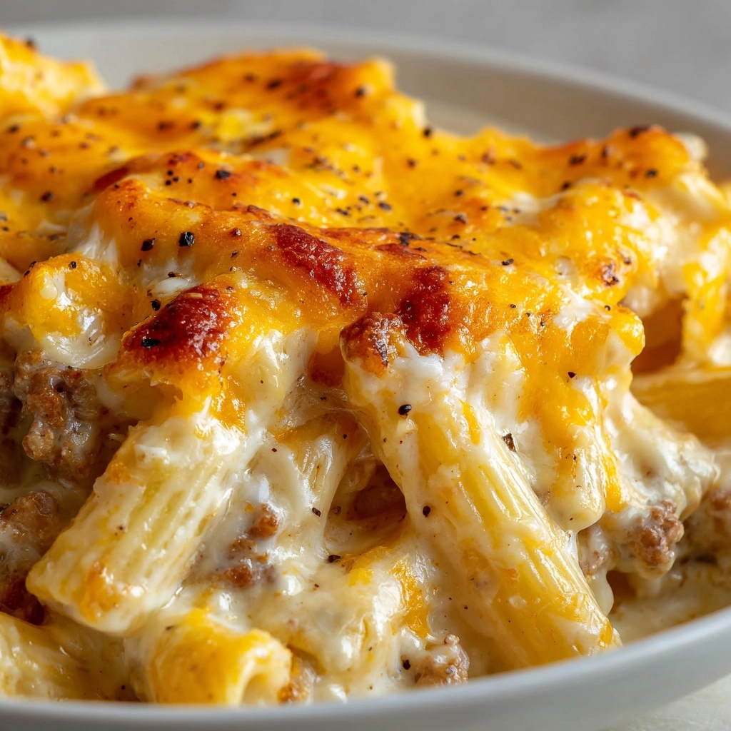 Cheesy Taco Cream Cheese Pasta Recipe - Recipe Image