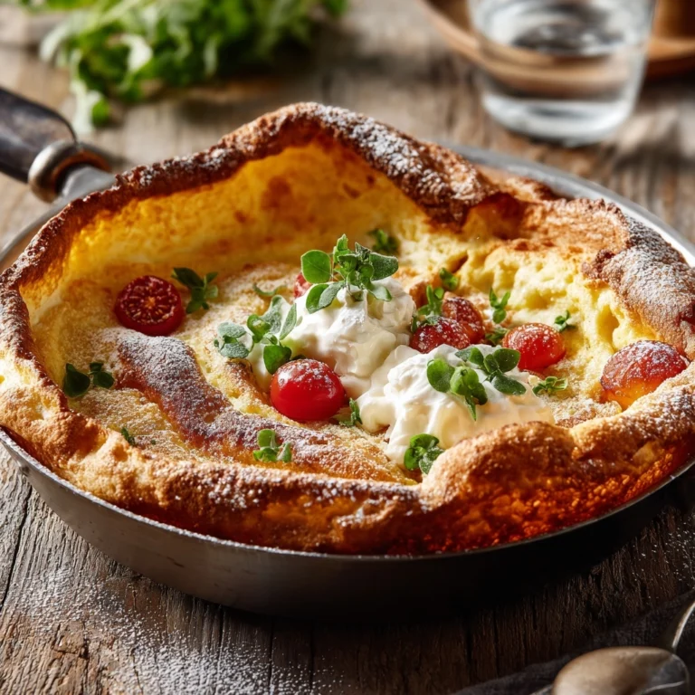 Baked German Pancake (Dutch Baby) Recipe