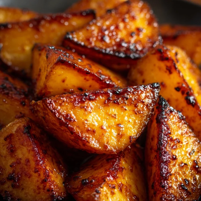 Honey Cinnamon Roasted Sweet Potatoes Recipe