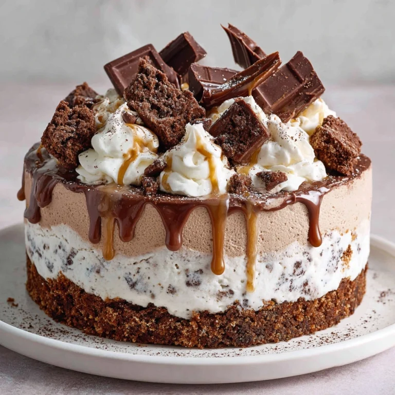 Coffee and Fudge Ice Cream Cake Recipe