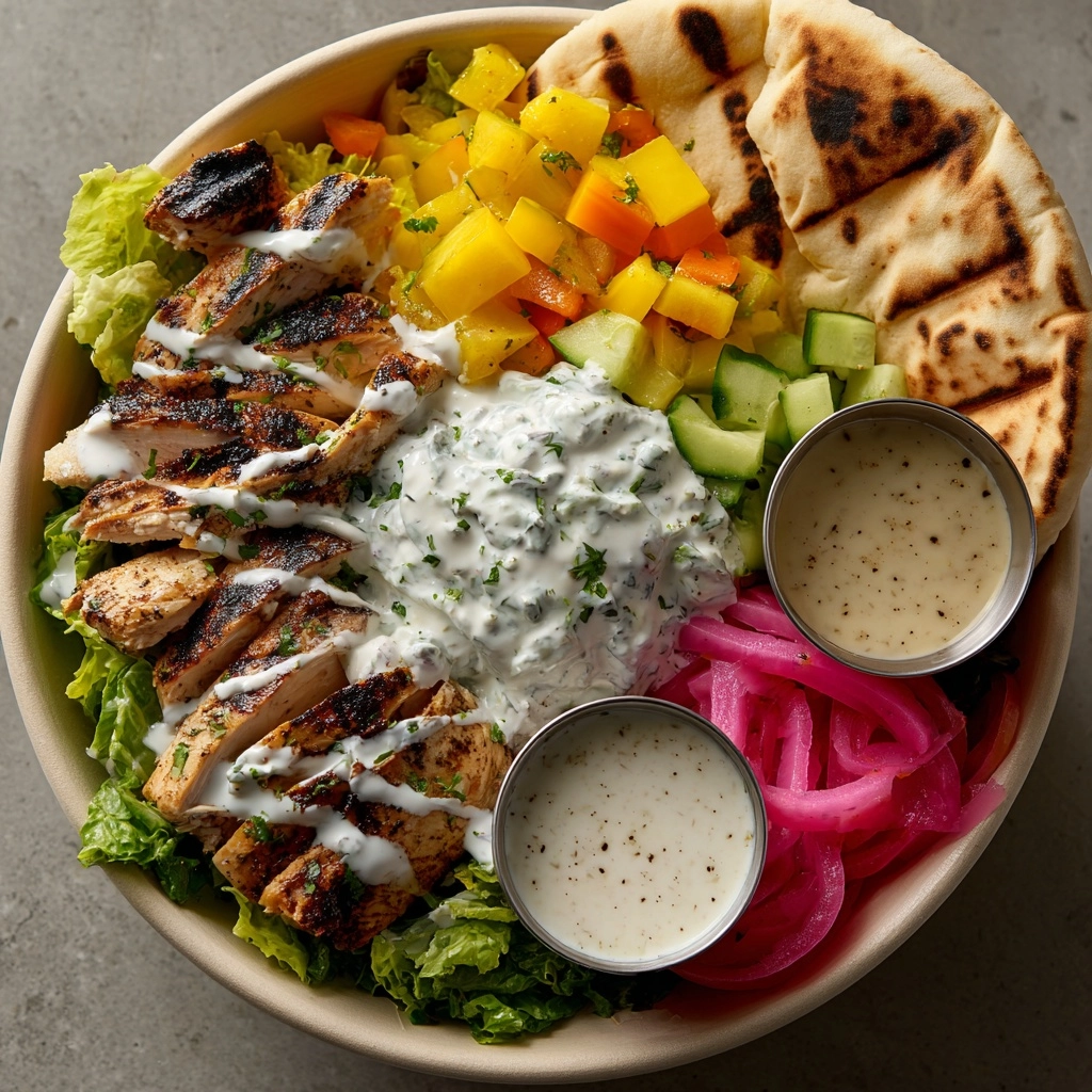 Mediterranean Chicken Tzatziki Bowls Recipe - Recipe Image