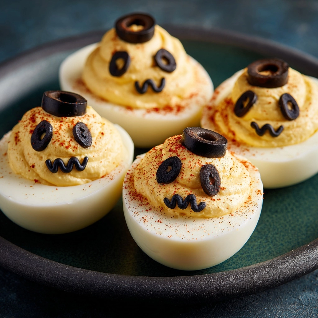 Halloween Deviled Eggs Recipe - Recipe Image