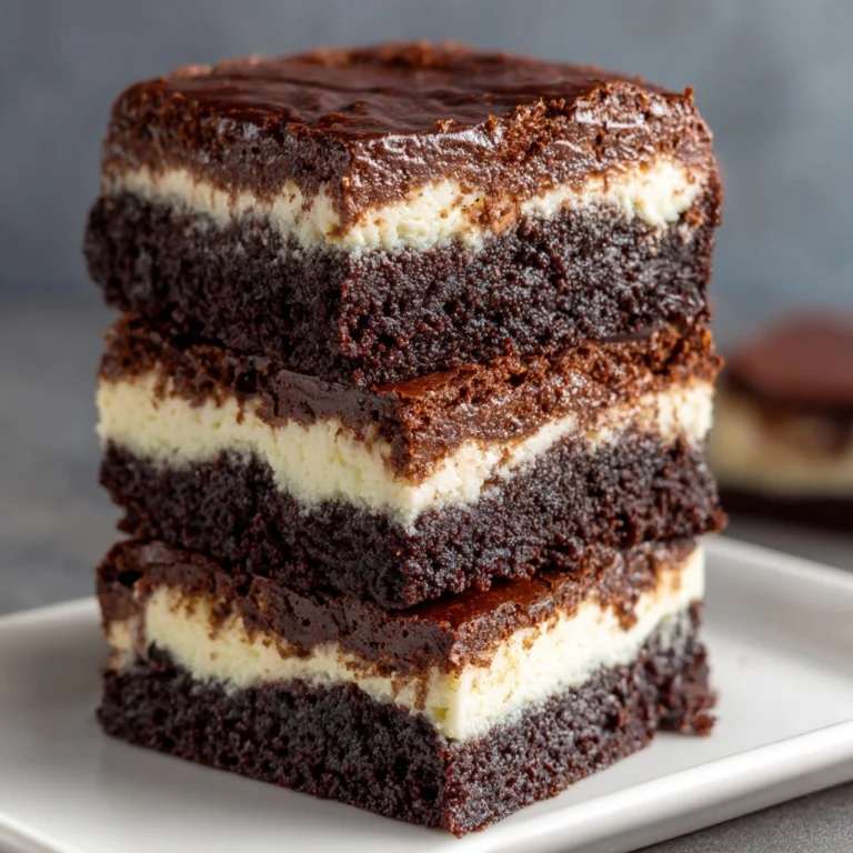 Caramel Cheesecake Nutella Brownies Recipe