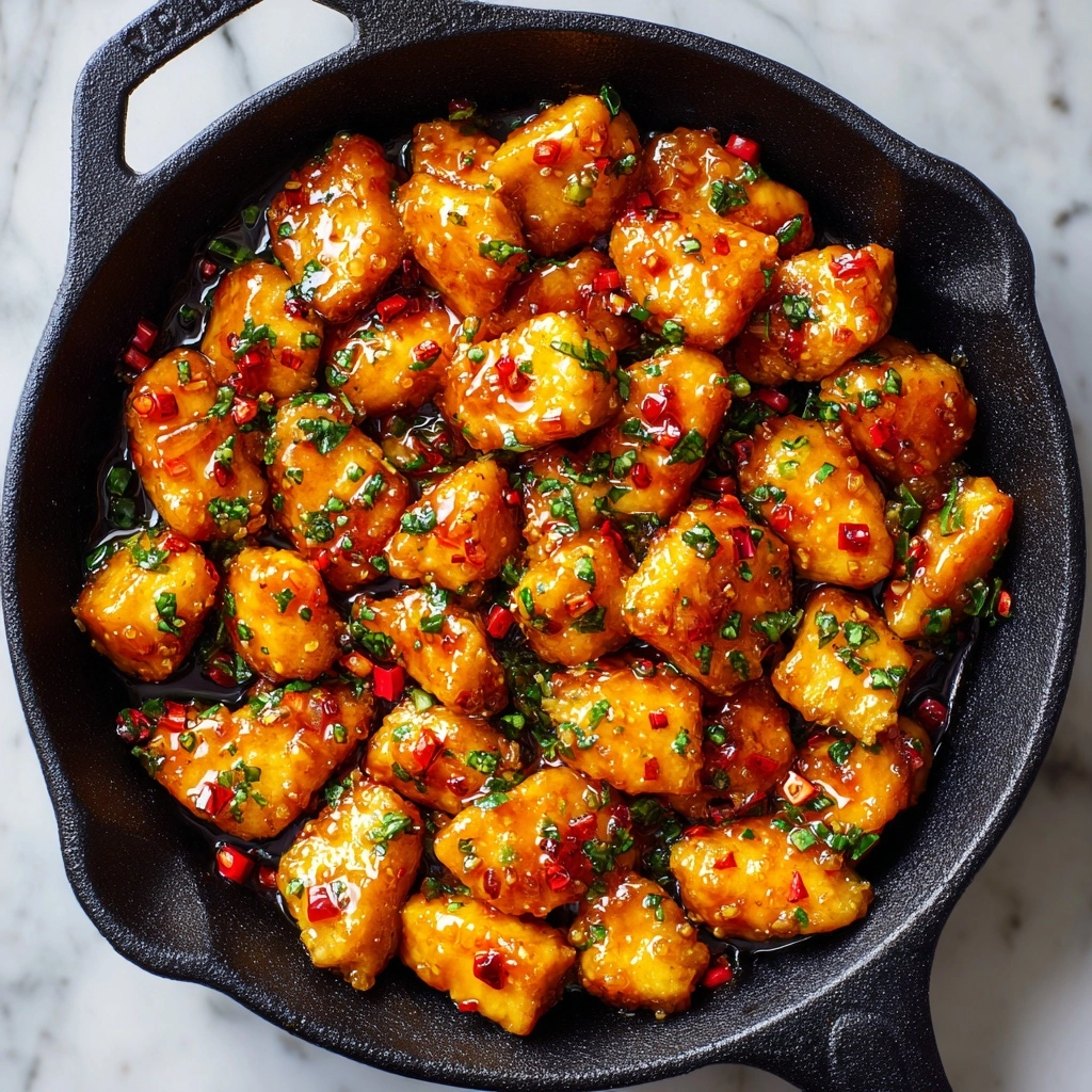 Honey Garlic Chicken Bites Recipe - Recipe Image