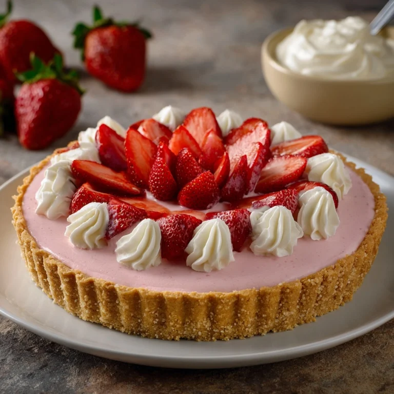 Whipped Strawberry Tart Recipe