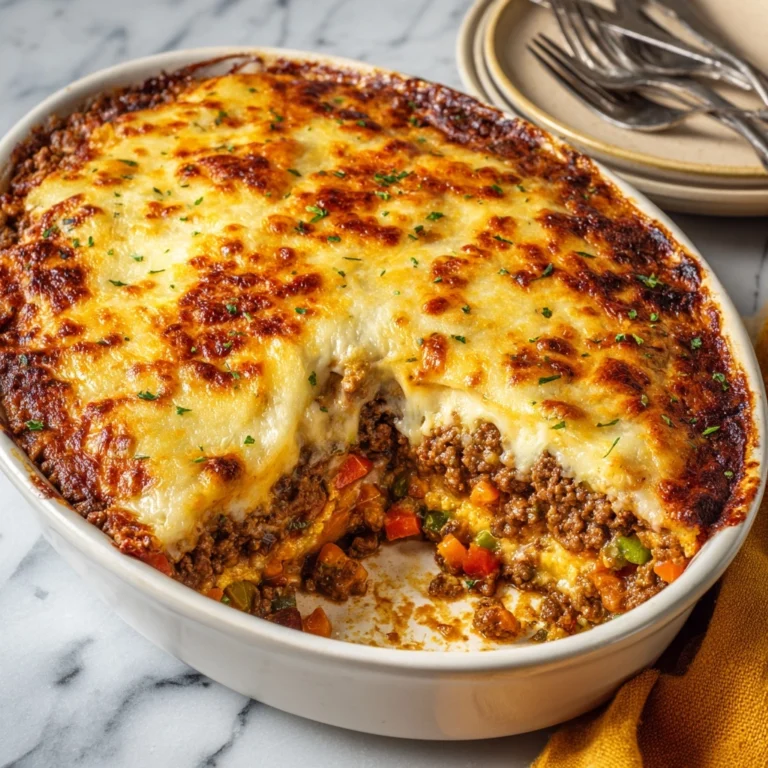 Cheesy Low-Carb Taco Casserole Recipe
