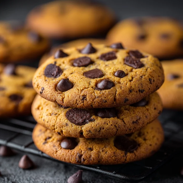 Nut-Free Vegan Tahini Chocolate Chip Cookies Recipe