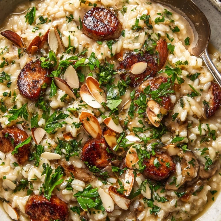 Creamy Italian Sausage and Rice Casserole Recipe