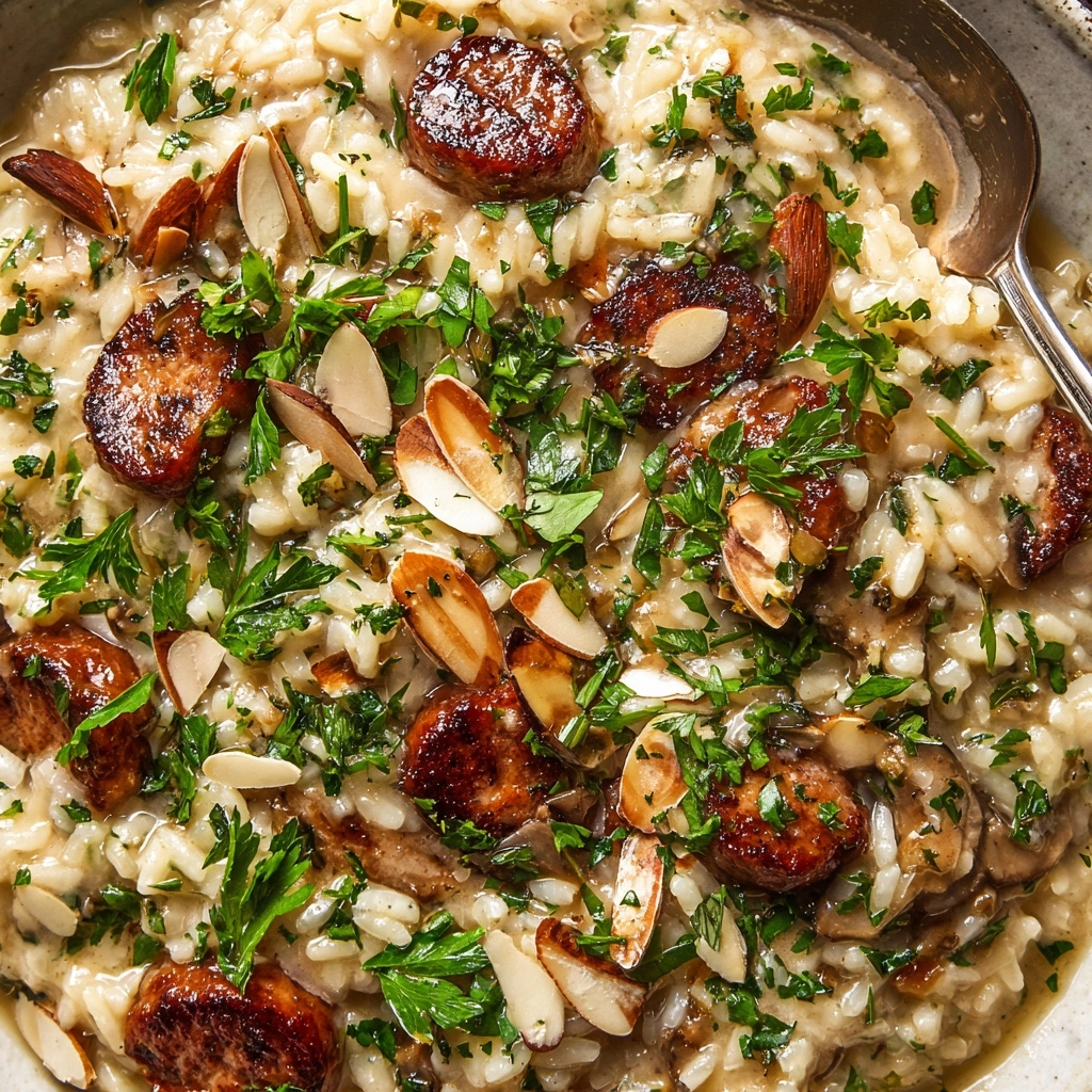 Creamy Italian Sausage and Rice Casserole Recipe - Recipe Image