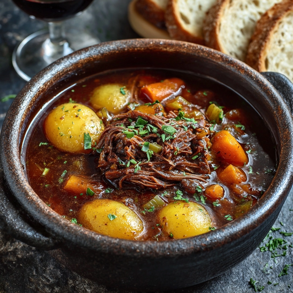 Italian Pot Roast Recipe - Recipe Image