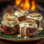 French Onion Steak Pinwheels Recipe
