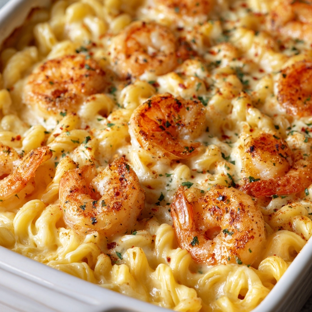 Shrimp Scampi Pasta Bake Recipe - Recipe Image