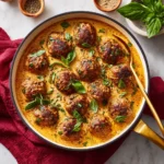 Creamy Marry Me Chicken Meatballs Recipe