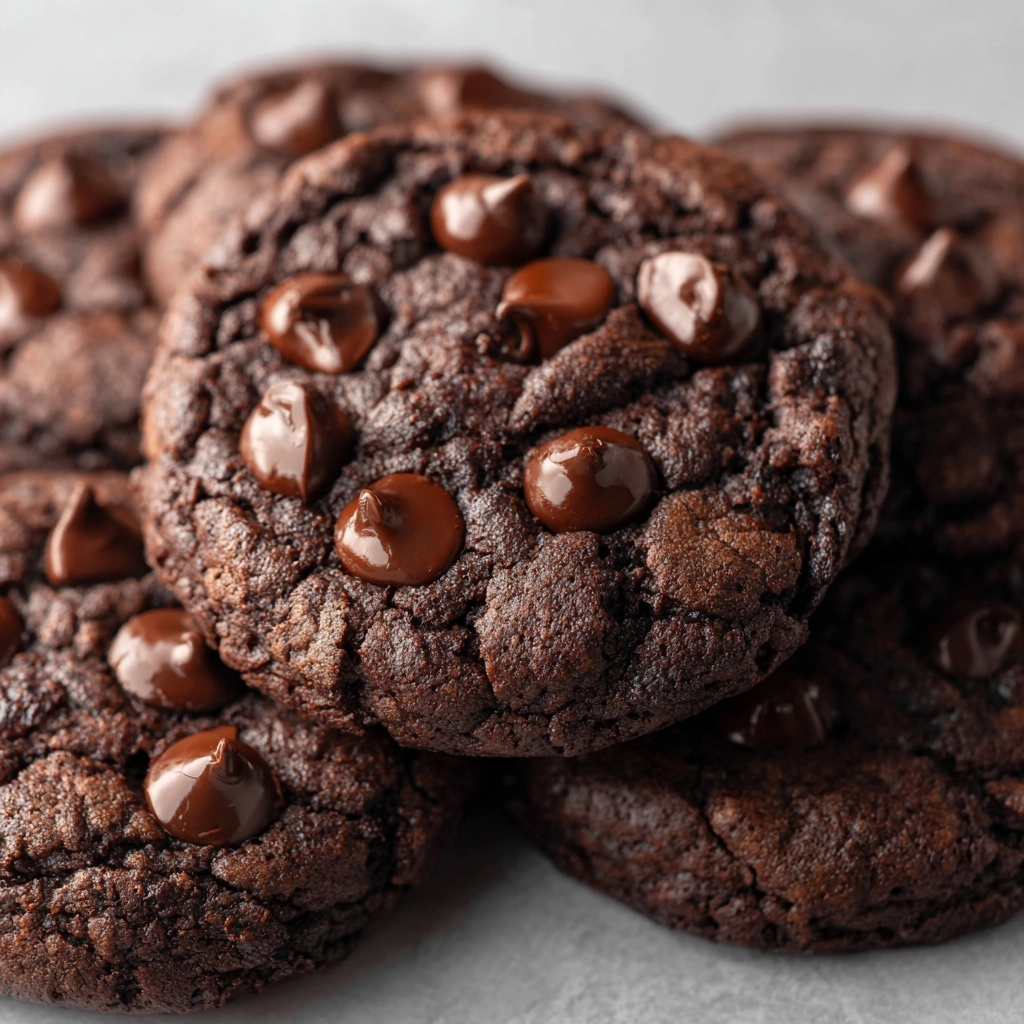 Double Chocolate Chip Cookies Recipe - Recipe Image