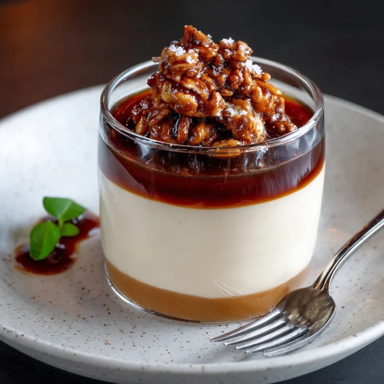 Salted Caramel Panna Cotta Recipe