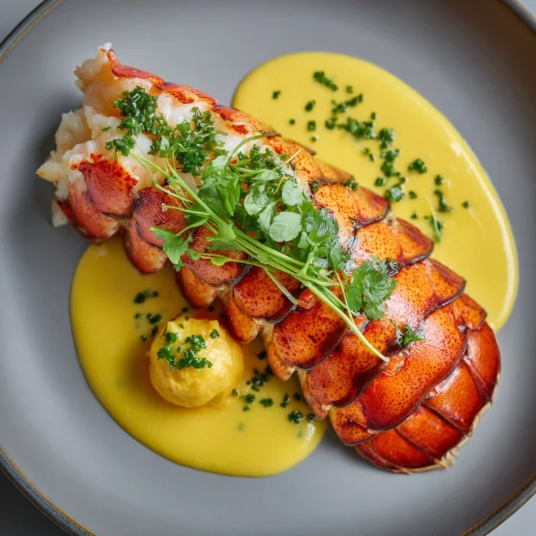 Butter Poached Lobster Recipe