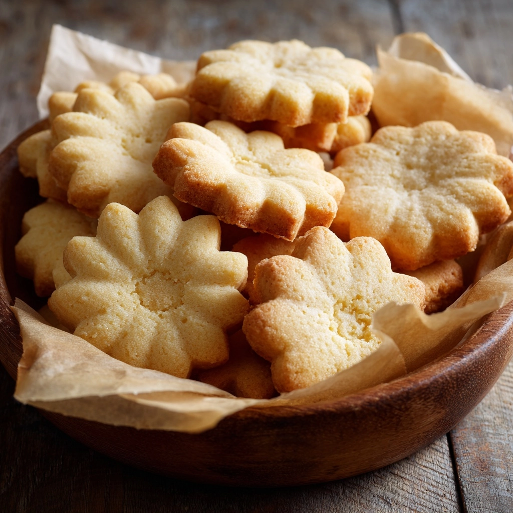 Classic Shortbread Cookies Recipe - Recipe Image