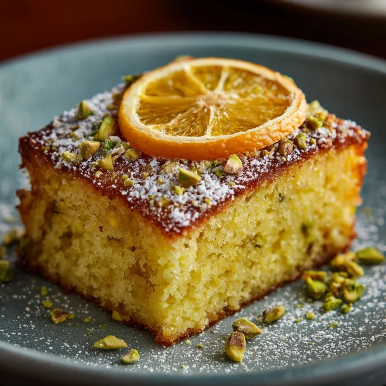 Flourless Orange, Pistachio, and Almond Cake Recipe
