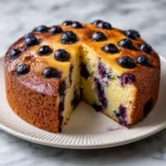 Air Fryer Blueberry Yogurt Cake Recipe