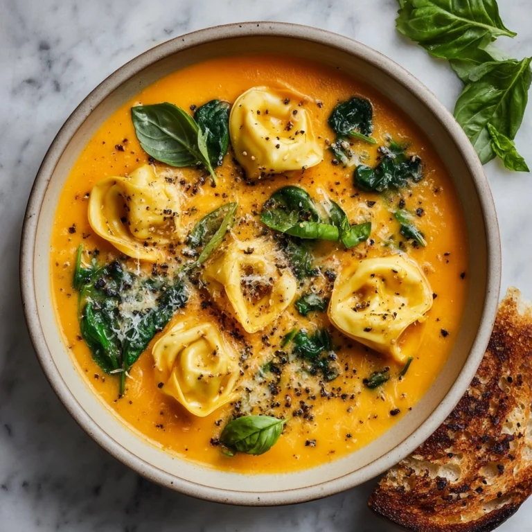 Creamy Tortellini Soup Recipe