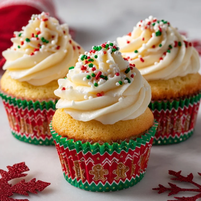 Easy Eggnog Cupcakes Recipe