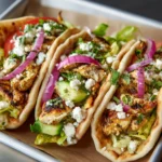 Chicken Pitas Recipe