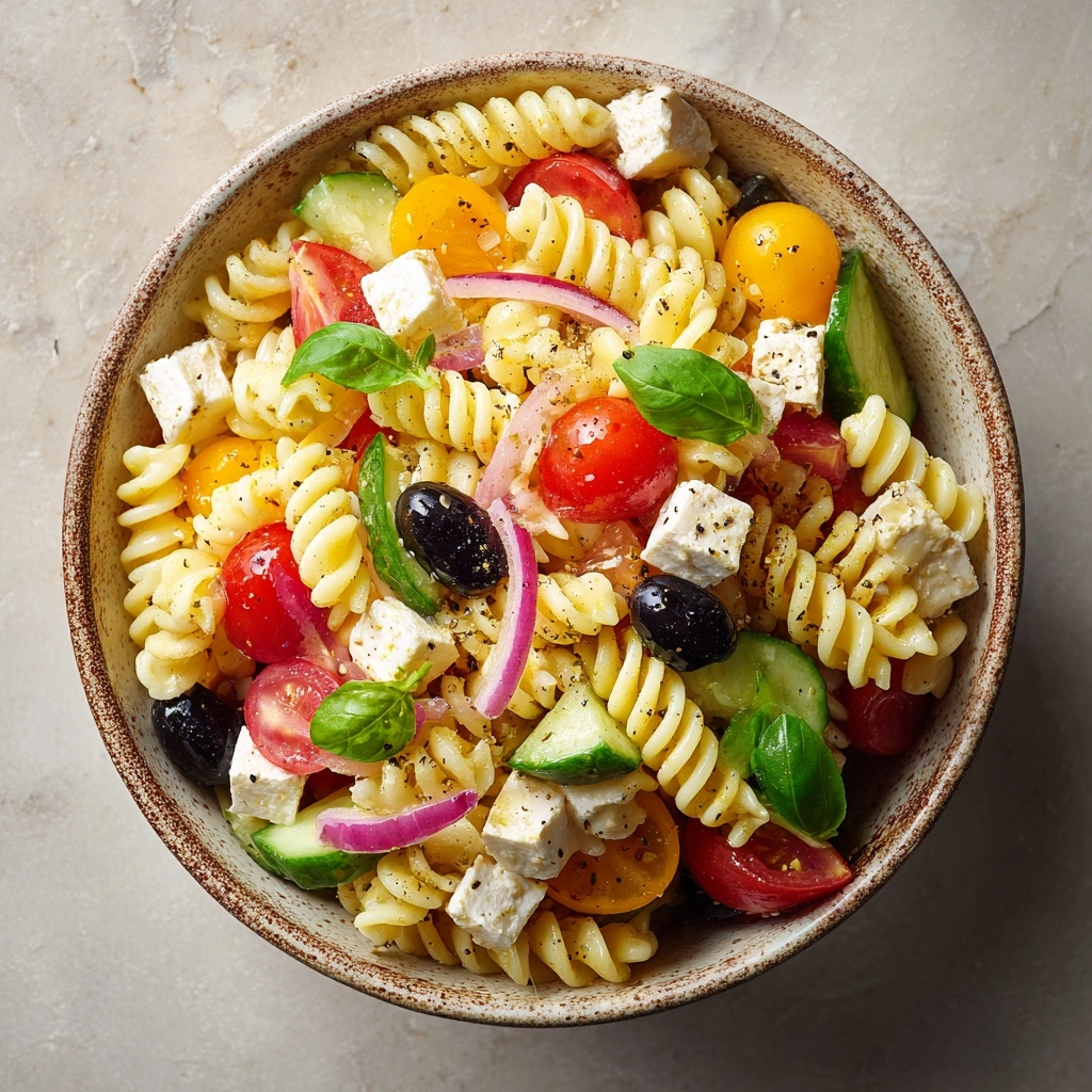 Easy High-Protein Pasta Salad Recipe