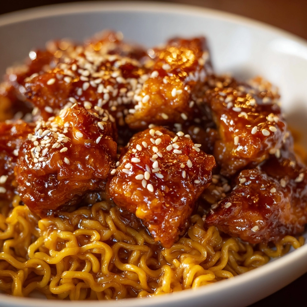 Honey Garlic Chicken Lo Mein Recipe - Recipe Image