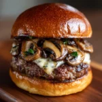 French Onion Steak Sandwich with Grilled Mushrooms Recipe
