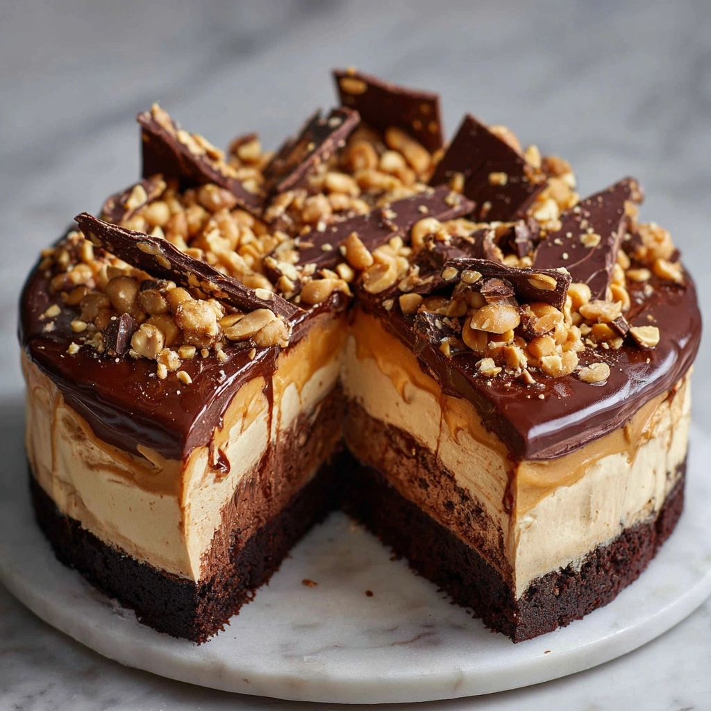 Chocolate Peanut Butter Earthquake Cake Recipe - Recipe Image