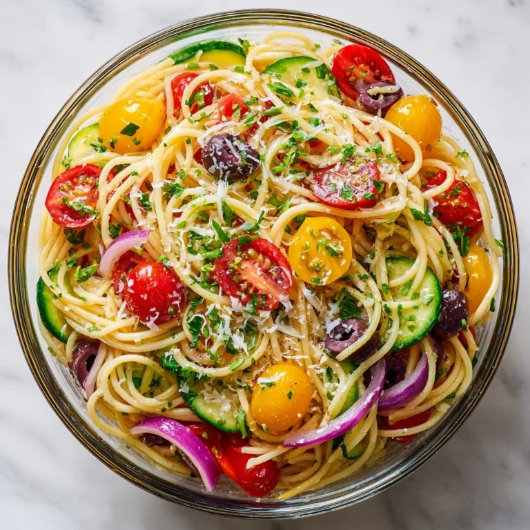 Spaghetti Salad Recipe