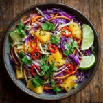 Spicy Pineapple Slaw Recipe
