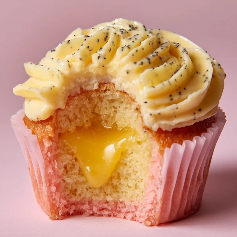 Lemon Poppy Seed Cupcakes Recipe