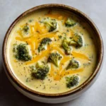 Creamy Broccoli Cheese Soup Recipe
