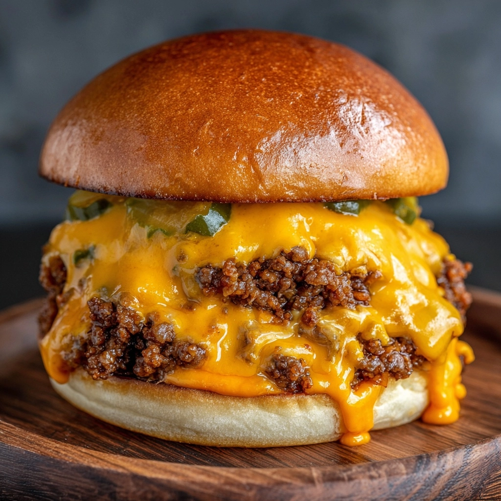 Crockpot Cheeseburgers Recipe - Recipe Image