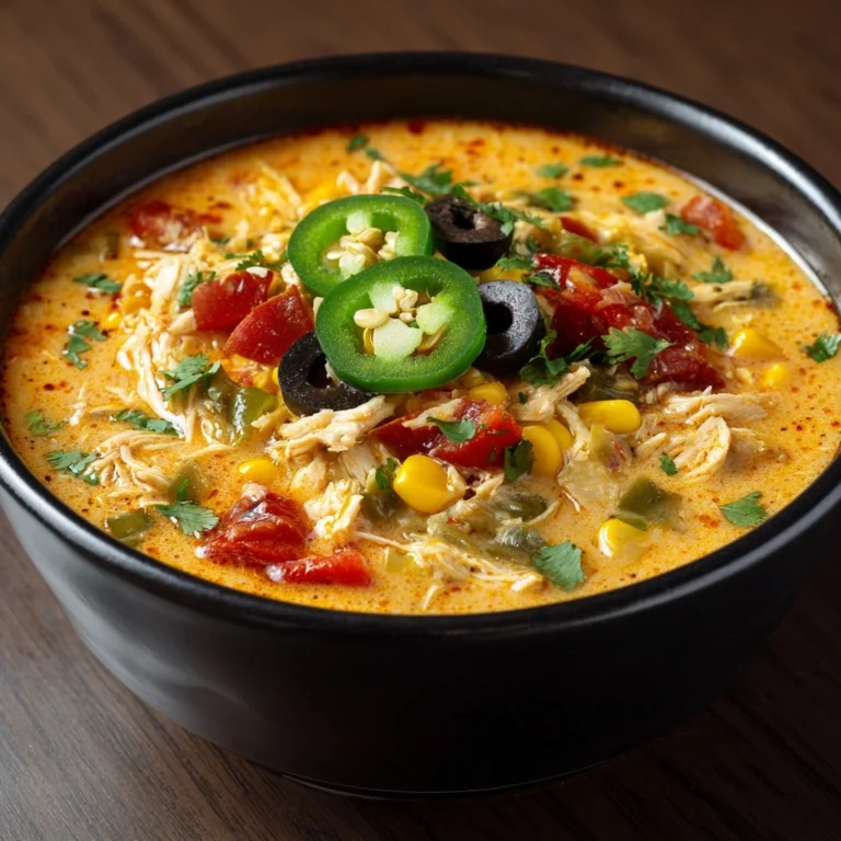 Chicken Enchilada Soup Recipe