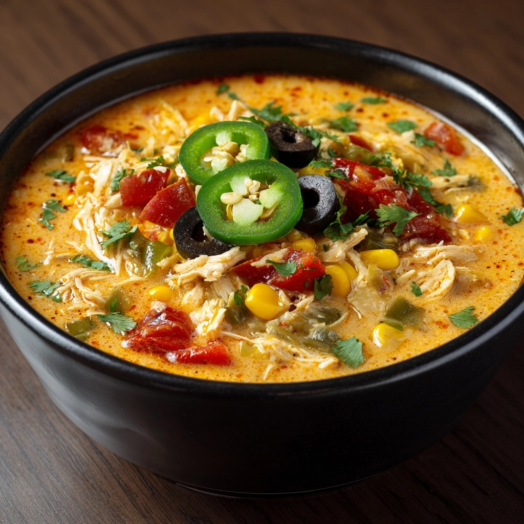 Chicken Enchilada Soup Recipe - Recipe Image