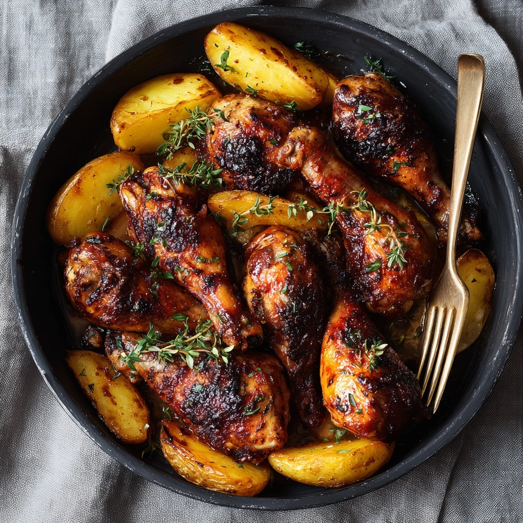 Baked Jamaican Pineapple Jerk Chicken Recipe - Recipe Image