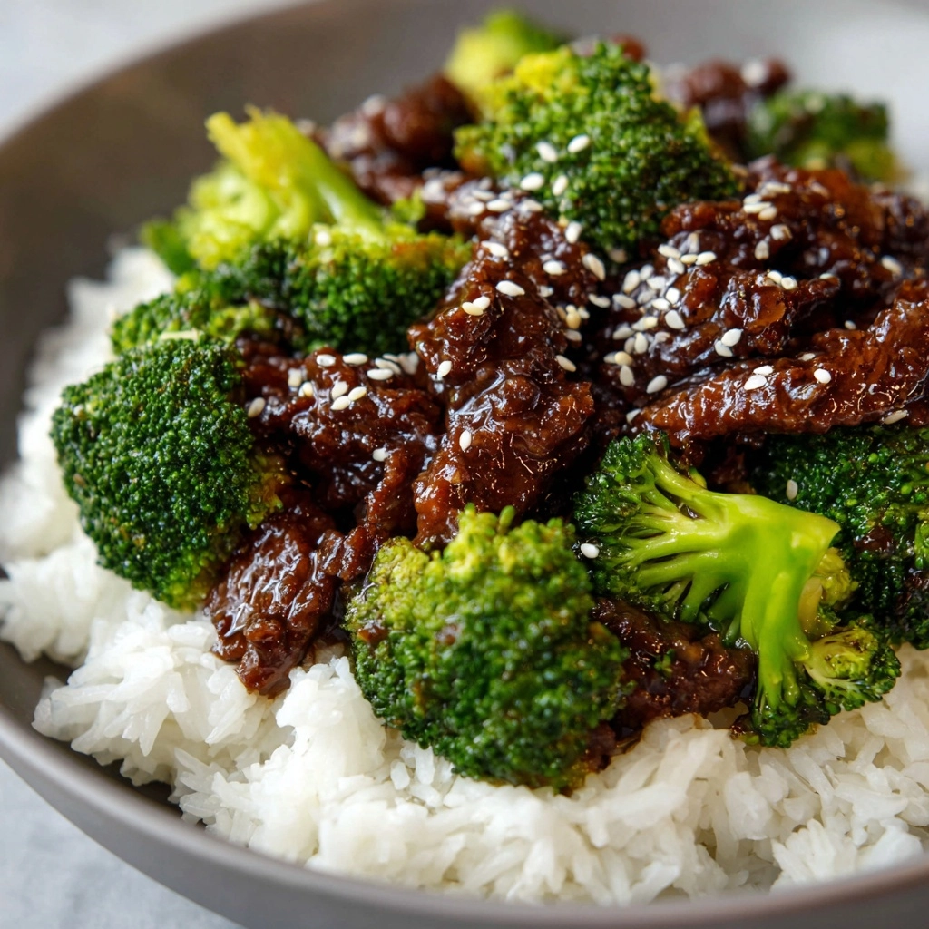 Honey Garlic Ground Beef and Broccoli Stir-Fry Recipe
