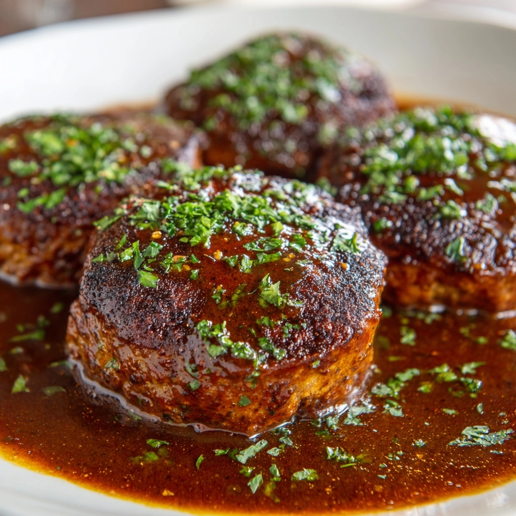 Bobby Flay Salisbury Steak Recipe - Recipe Image