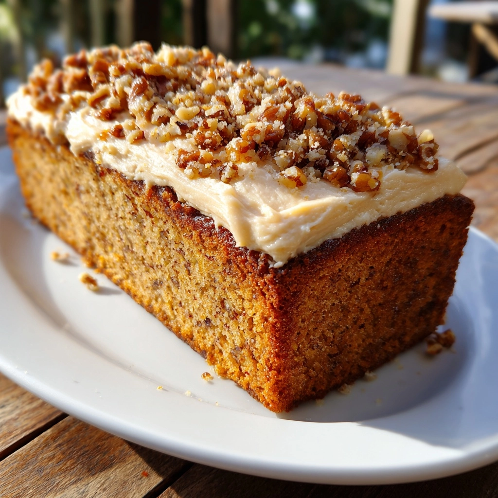 Hummingbird Bread with Cinnamon Cream Cheese Frosting Recipe - Recipe Image