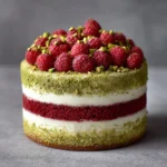 Pistachio Raspberry Cake Recipe