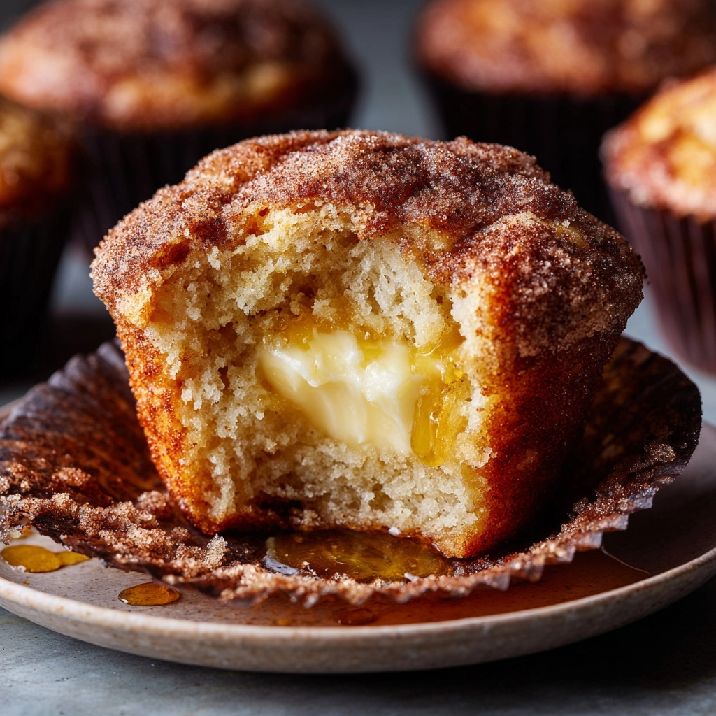 Gooey Cinnamon Cream Cheese Muffins Recipe - Recipe Image
